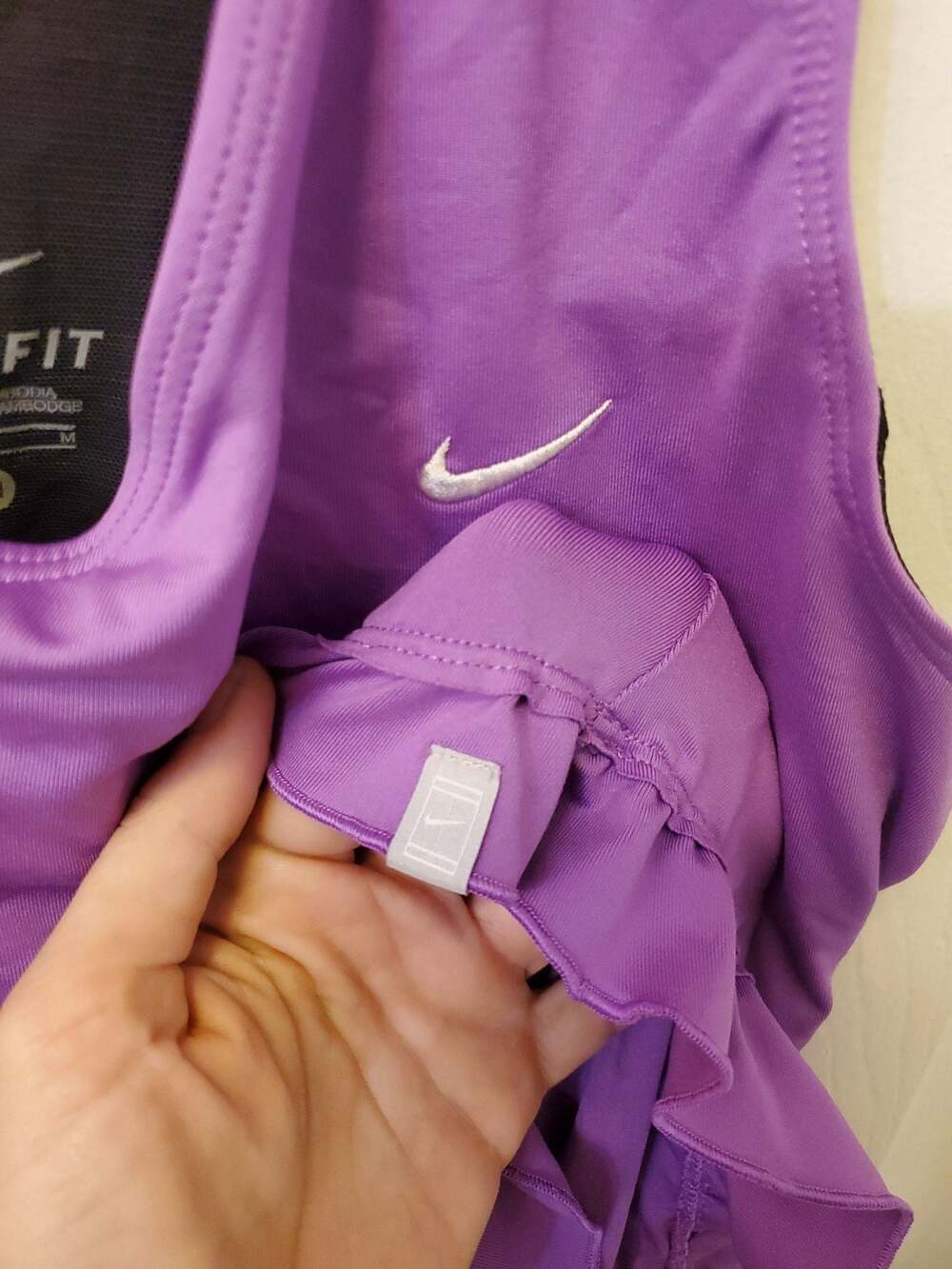 Nike Tennis Dri-FIT Ruffled Active Dress - Picture 4 of 7